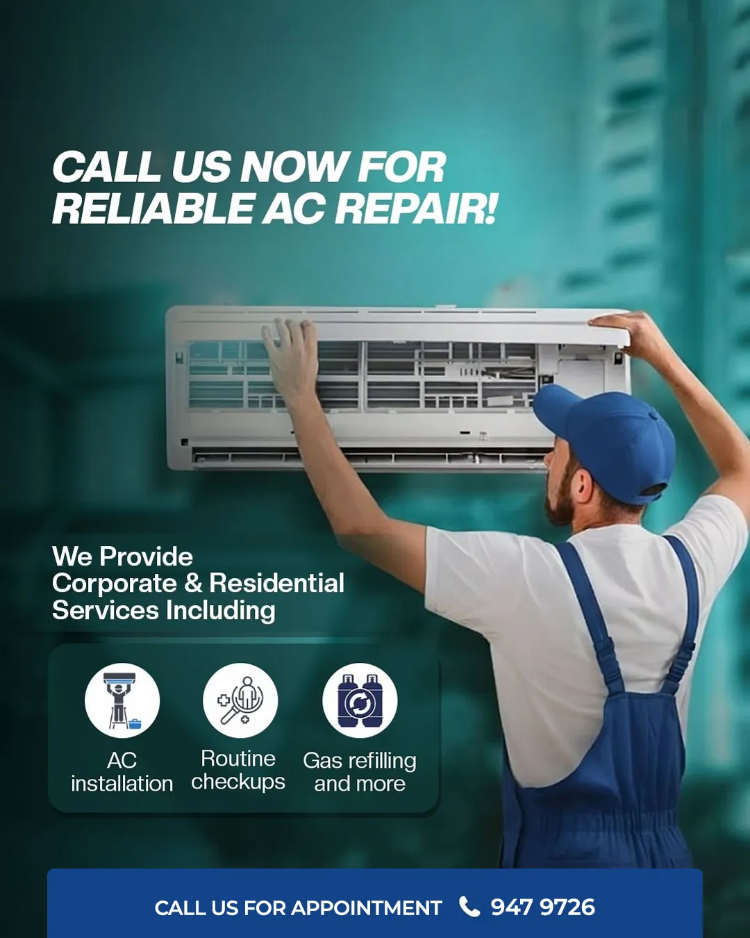 Reliable AC Repair — Service Promo